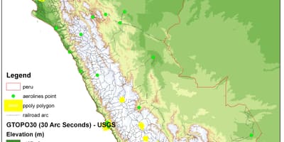 แผนที่ของเลือเปรู
