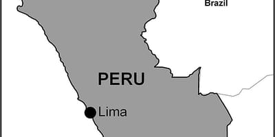 แผนที่ของ peru. kgm เปรู